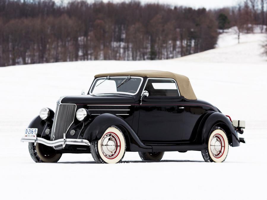  Ford V8 Deluxe Convertible Coupe 1936 года  (фото 7 из 18)